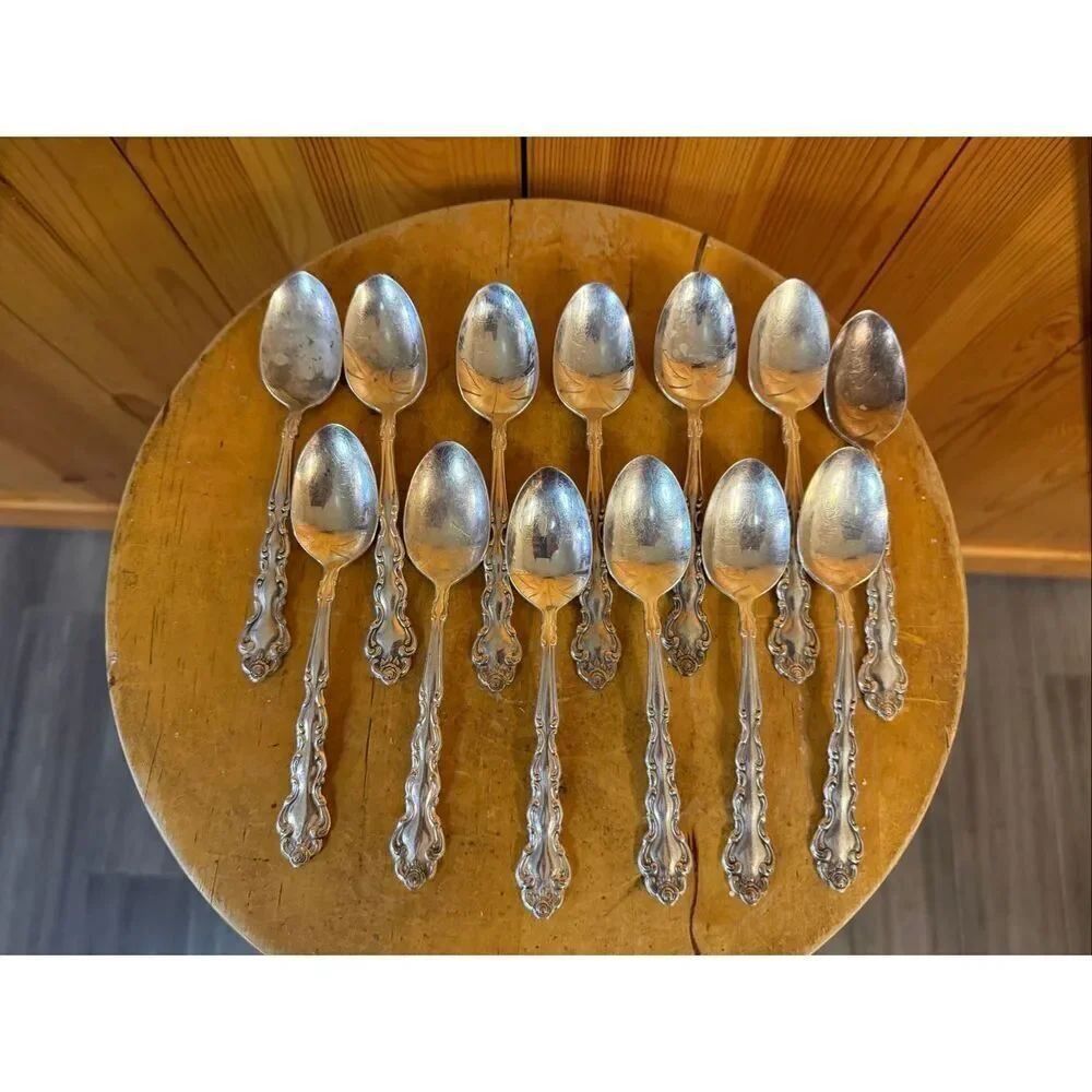 Oneida Community 1971 BEETHOVEN Pattern Teaspoons 13 Pieces (6569)